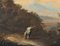 Artista de la escuela británica, paisaje con figuras, del siglo XIX, óleo sobre lienzo, enmarcado, Imagen 2
