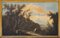 Artista de la escuela británica, paisaje con figuras, del siglo XIX, óleo sobre lienzo, enmarcado, Imagen 1