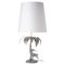 Spanish Deer and Palm Tree Table Lamp from Valenti, 20th Century, Image 1