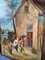 Artista di scuola fiamminga, Paesaggio, Grande olio su tela, 1600, Incorniciato, Immagine 9