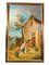 Artista di scuola fiamminga, Paesaggio, Grande olio su tela, 1600, Incorniciato, Immagine 2
