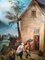 Artista de la escuela flamenca, paisaje, gran óleo sobre lienzo, 1600, enmarcado, Imagen 12