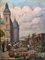 Ludovico Gignoux, Mercato di Parigi, Inizio XX secolo, Olio su tela, Immagine 4