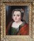 Portrait of Young German Lady, 17th Century, Oil on Board, Framed 1