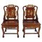 Chinese Qing Ceremonial Chairs, 19th Century, Set of 2 1