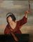 Artista di scuola spagnola, musicista ubriaco, XX secolo, olio su tela, con cornice, Immagine 4