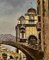 Artista de la escuela de español, Venecia, siglo XX, óleo sobre lienzo, Imagen 4