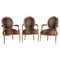 German Armchairs, 20th Century, Set of 3 1