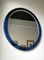 Italian Mirror with Blue Glass Frame, Image 8