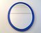 Italian Mirror with Blue Glass Frame, Image 3