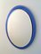 Italian Mirror with Blue Glass Frame, Image 5