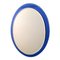 Italian Mirror with Blue Glass Frame, Image 1
