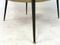 Vintage Italian Chair with Slender Brass Legs, Image 3