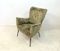 Vintage Italian Chair with Slender Brass Legs 10