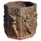 Octagonal Cachepot with Putti in Tuscan Terracotta, 20th Century, Image 1