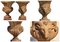 Florentinische Renaissance Vasen mit Widderköpfen, Frühes 20. Jh., 2er Set 6