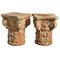 Italian Corinthian Capital Stumps, 20th Century, Set of 2 2