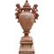 Large Baroque Vases with Putti in Terracotta, Late 19th Century, Set of 2, Image 3