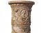 Columna cuadrada italiana de terracota, de finales del siglo XIX, Imagen 3