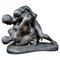 Late 19th Century Terracotta Wrestlers Figurine 5