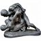 Late 19th Century Terracotta Wrestlers Figurine 2