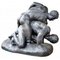 Late 19th Century Terracotta Wrestlers Figurine, Image 3