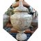 Turned Vases in Italian Lumachella Marble, Early 20th Century, Set of 2, Image 3
