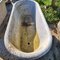 Antique Bathtub in Carrara White Marble with Rings, 18th Century 10