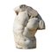 Torso Gaddi aus weißem Carrara Marmor, Ende 19. Jh. 2