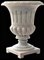 Italienische Vase aus weißem Carrara Marmor, Frühes 20. Jahrhundert 2
