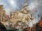 Battle of Trafalgar, 18th Century, Oil on Canvas, Framed 4