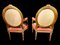 18th Century French Chairs by Claude Chevigny, 1700, Set of 2 10