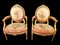 18th Century French Chairs by Claude Chevigny, 1700, Set of 2 2