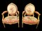 Französische Stühle aus dem 18. Jh. von Claude Chevigny, 1700, 2er Set 2