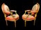 Französische Stühle aus dem 18. Jh. von Claude Chevigny, 1700, 2er Set 9