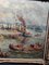 Evert Moll Voorburg, escena marina, década de 1900, pintura al óleo, enmarcado, Imagen 9