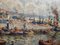 Evert Moll Voorburg, escena marina, década de 1900, pintura al óleo, enmarcado, Imagen 8