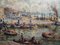 Evert Moll Voorburg, escena marina, década de 1900, pintura al óleo, enmarcado, Imagen 11