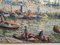 Evert Moll Voorburg, escena marina, década de 1900, pintura al óleo, enmarcado, Imagen 7