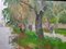 Paysage Impressionniste, 20ème Siècle, Peinture à l'Huile, Encadré 5
