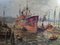 Evert Moll Voorburg, Marine Scene, 1900s, Oil Painting, Framed, Image 5