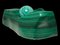 20th Century Malachite Centerpiece, 1950s 4