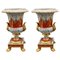 French Porcelain Vases, Late 19th Century, Set of 2 1