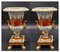 French Porcelain Vases, Late 19th Century, Set of 2 2