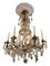 Large French Chandelier in Gilt Bronze and Faceted Glass, 1880s, Image 9