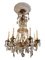 Large French Chandelier in Gilt Bronze and Faceted Glass, 1880s 8