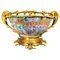 19th Century Chinese Porcelain Rose Medallion in Ormolu Mounted Centerpiece, 1880s 1