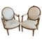 French Armchairs, 1750s, Set of 2, Image 1