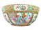 Große antike chinesische Porzellan Bowle, 1880er 7