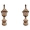 Large Medicean Tuscan Braziers in Terracotta, Late 19th Century, Set of 2, Image 1